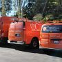 Look For Our Big Orange Trucks!