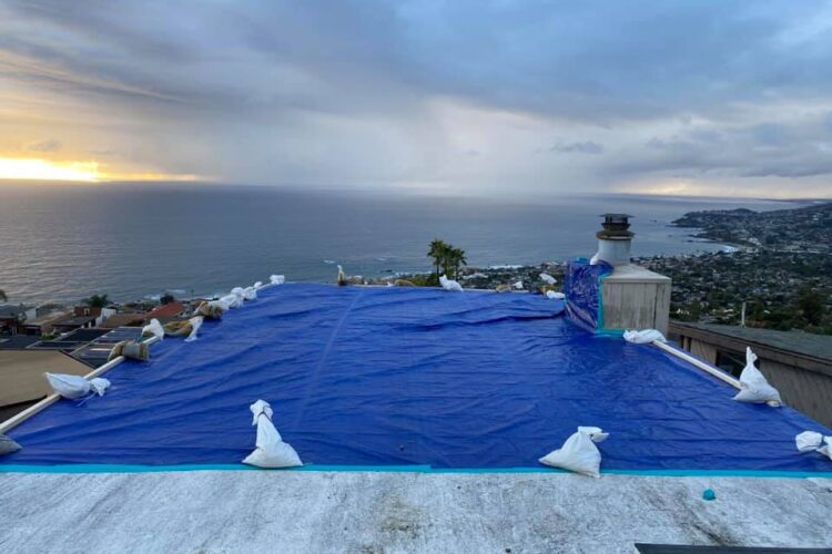 Emergency Roof Tarping – Before the next big storm