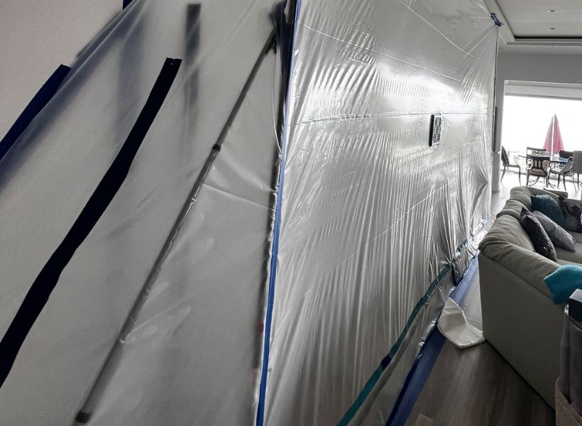 decontamination chamber - mold and water damage restoration